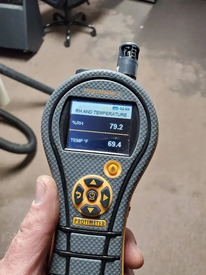 Moisture meter humidity assessment for Fire & Smoke Damage Restoration in Owosso